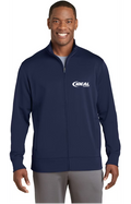 Embroidered Wicking Full Zip Pullover